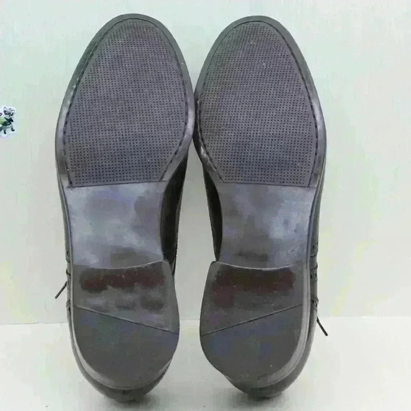 Saks Fifth Avenue Mens Brown Leather Oxford Wingtip Brogue Dress Shoe Sz US 11.5 - Picture 10 of 10